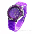 Luxury Girls Fashion Silicone Strap Wristwatch